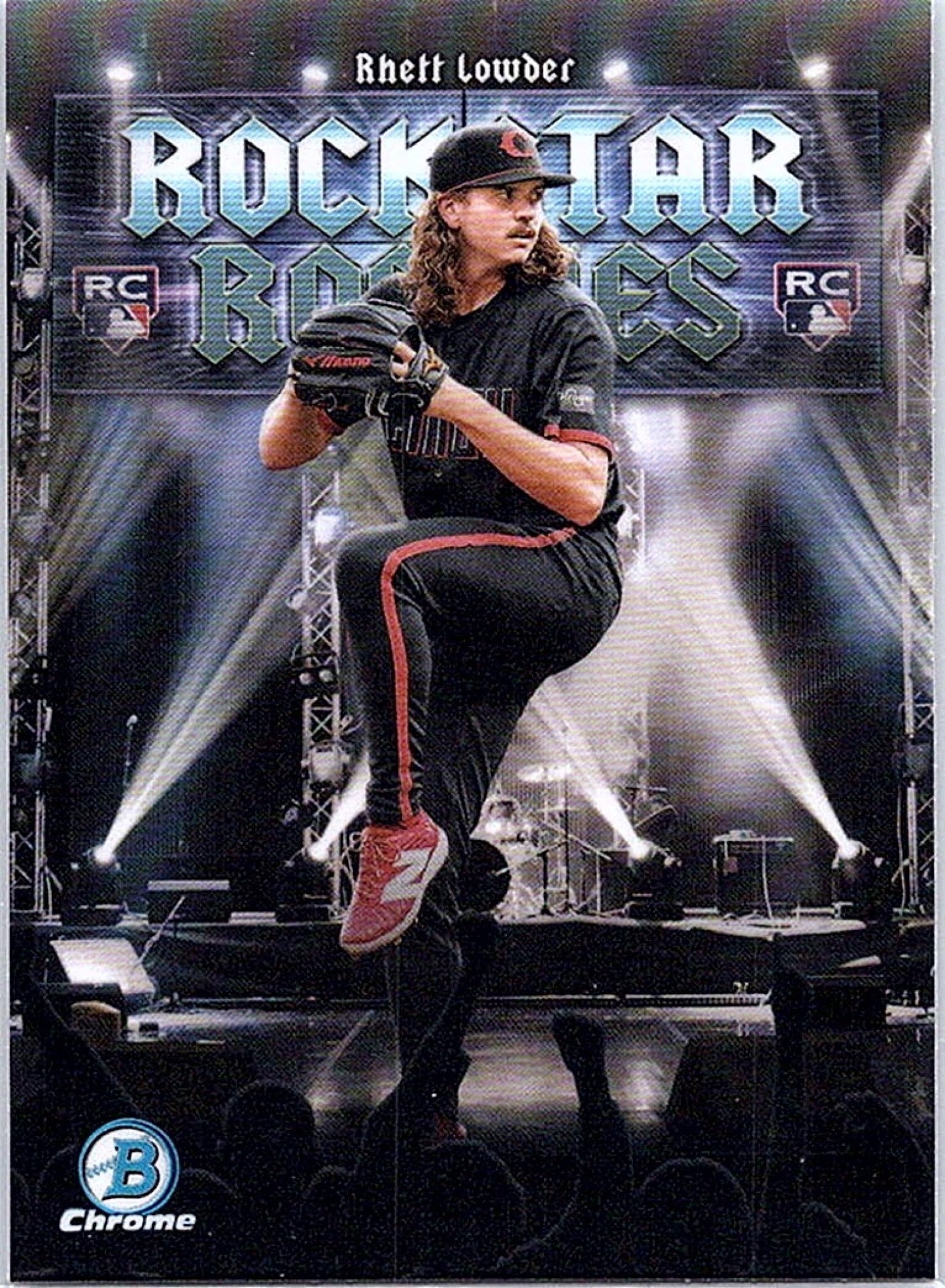 2025 Bowman RHETT LOWDER #RR-4 RC Reds