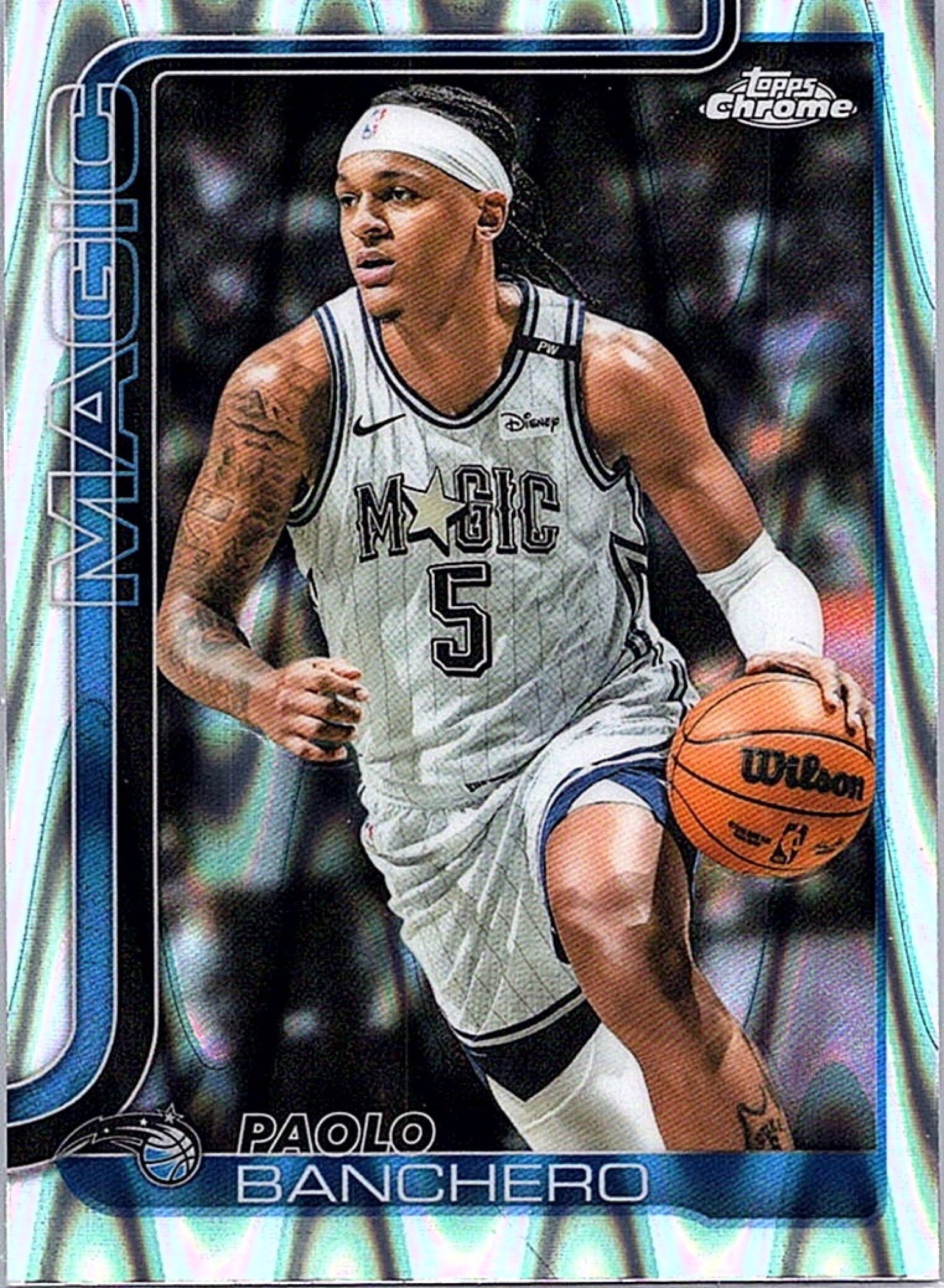 2025-26 Topps Chrome PAOLO BANCHERO #140 RayWave Refractor Magic