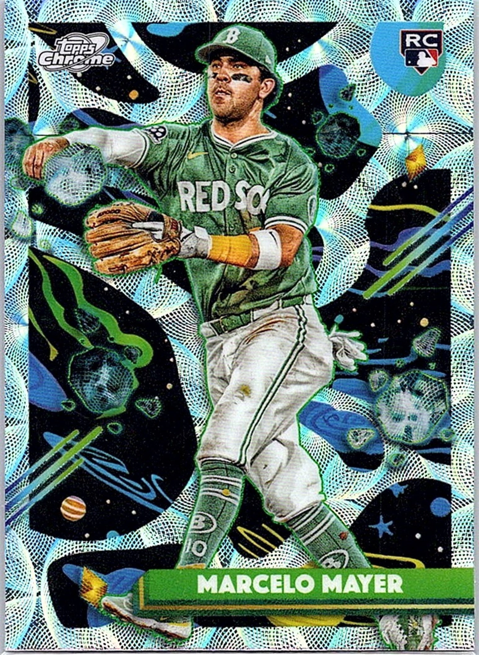 2025 Topps Cosmic Chrome MARCELO MAYER #91 Nucleus Refractor RC Red Sox