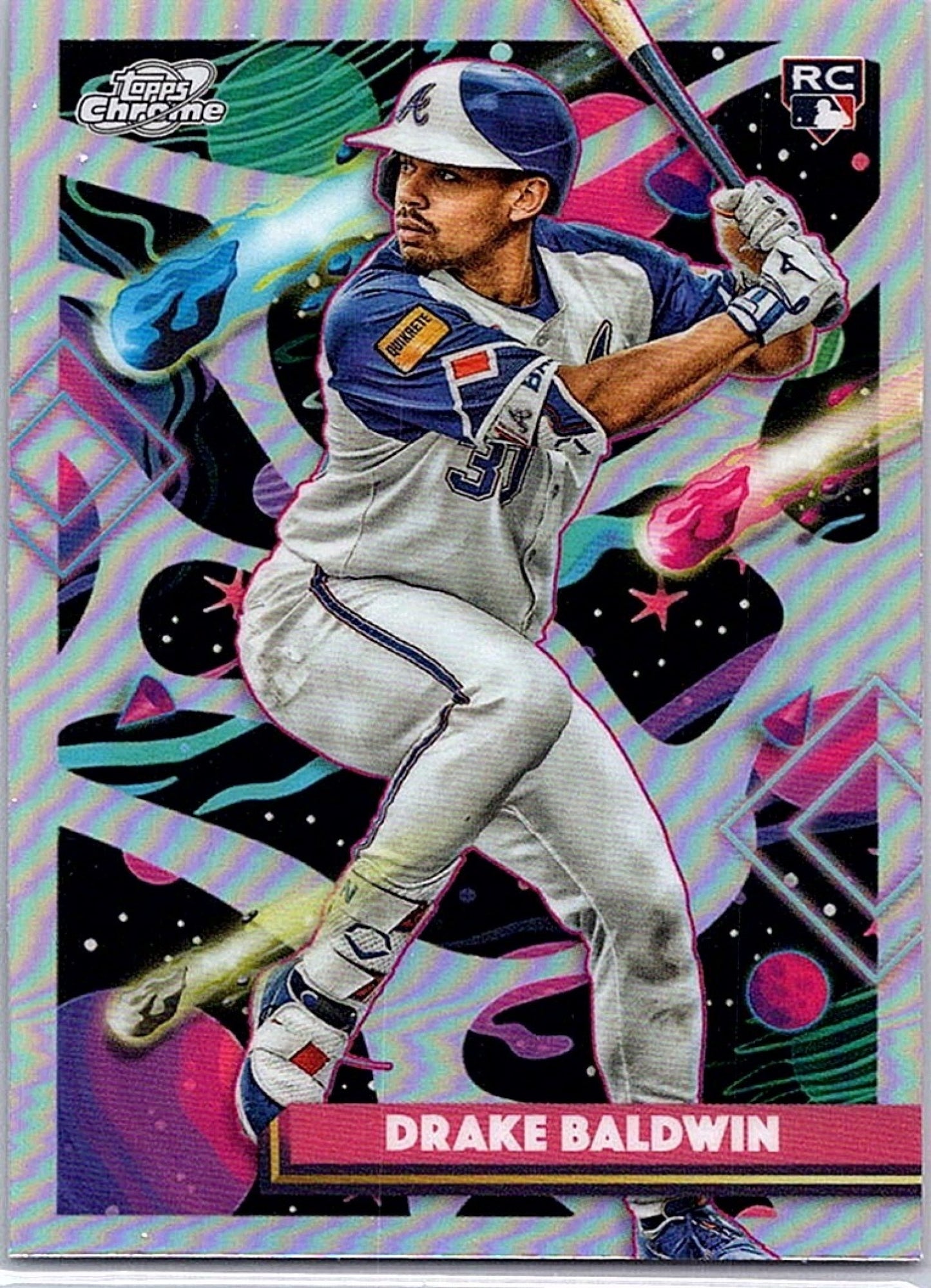 2025 Topps Cosmic Chrome DRAKE BALDWIN #96 Refractor RC Braves