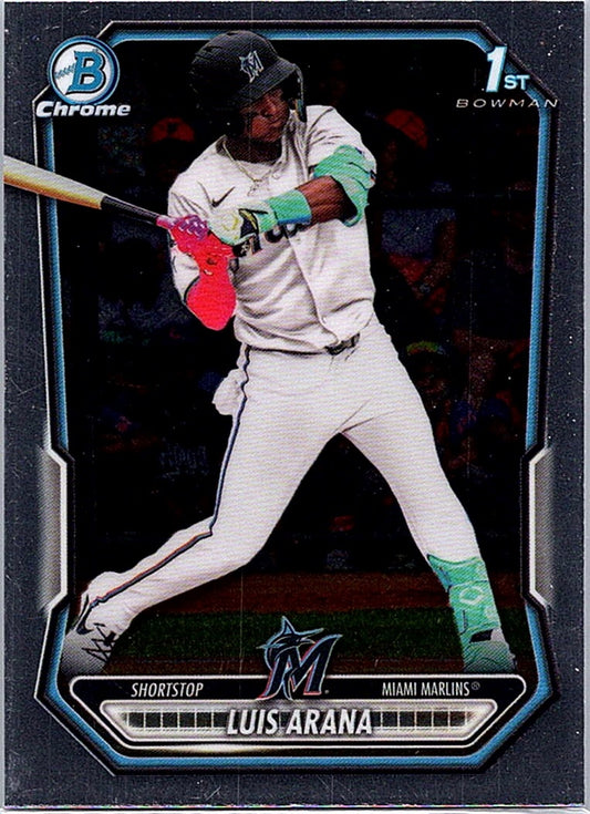 2026 Bowman LUIS ARANA #BCP-72 1st Prospect Miami Marlins Baseball RC Card