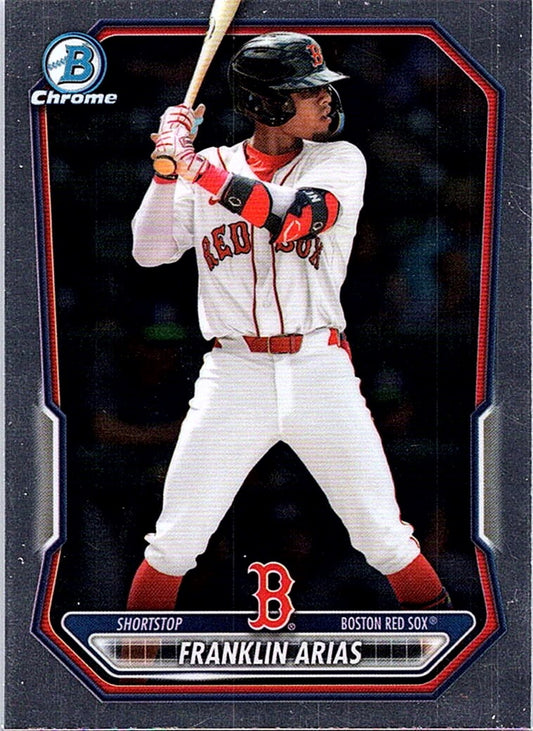 2026 Bowman FRANKLIN ARIAS #BCP-27 Red Sox 1st Prospect Baseball RC Card