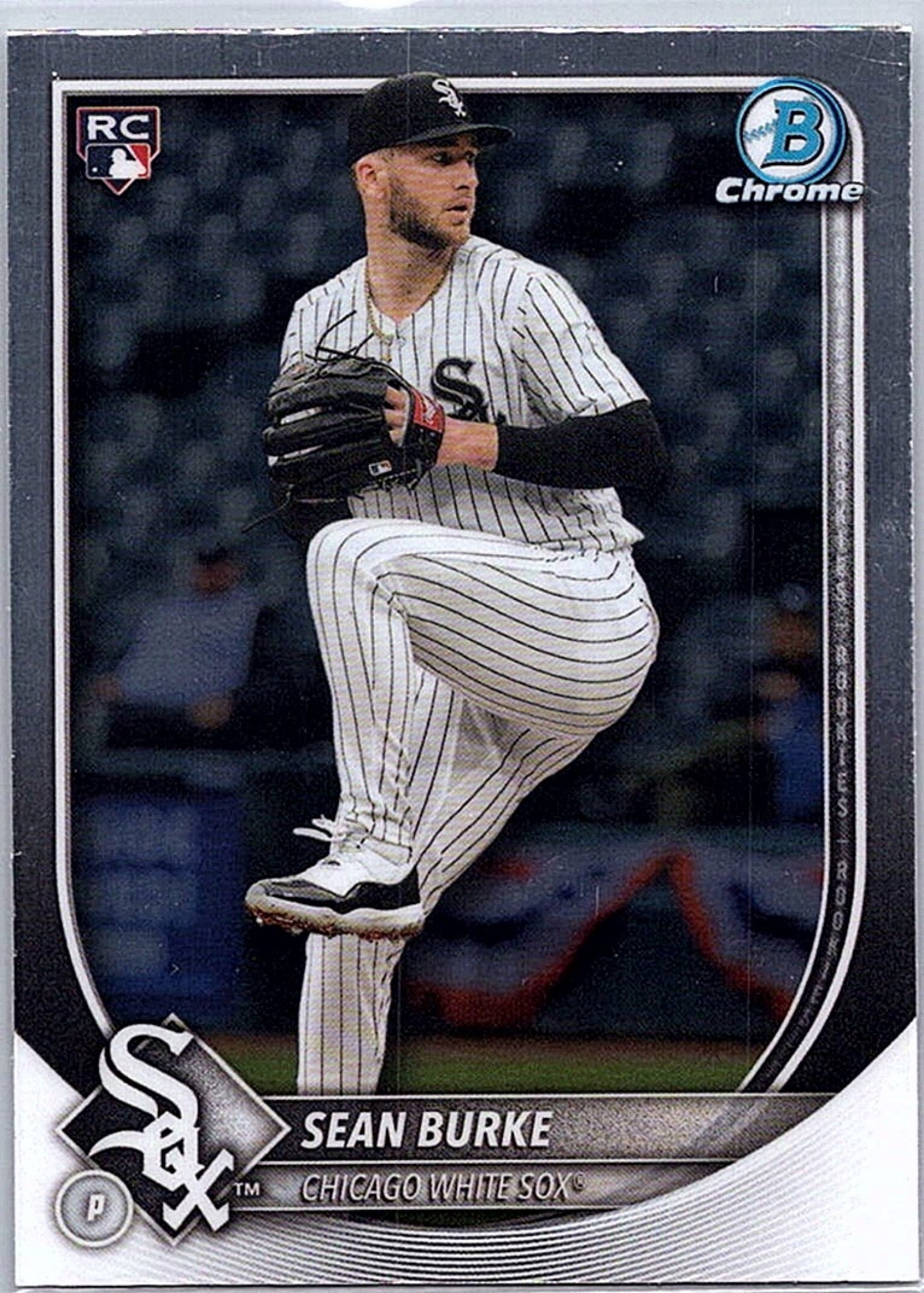 2025 Bowman Chrome SEAN BURKE #73 RC White Sox