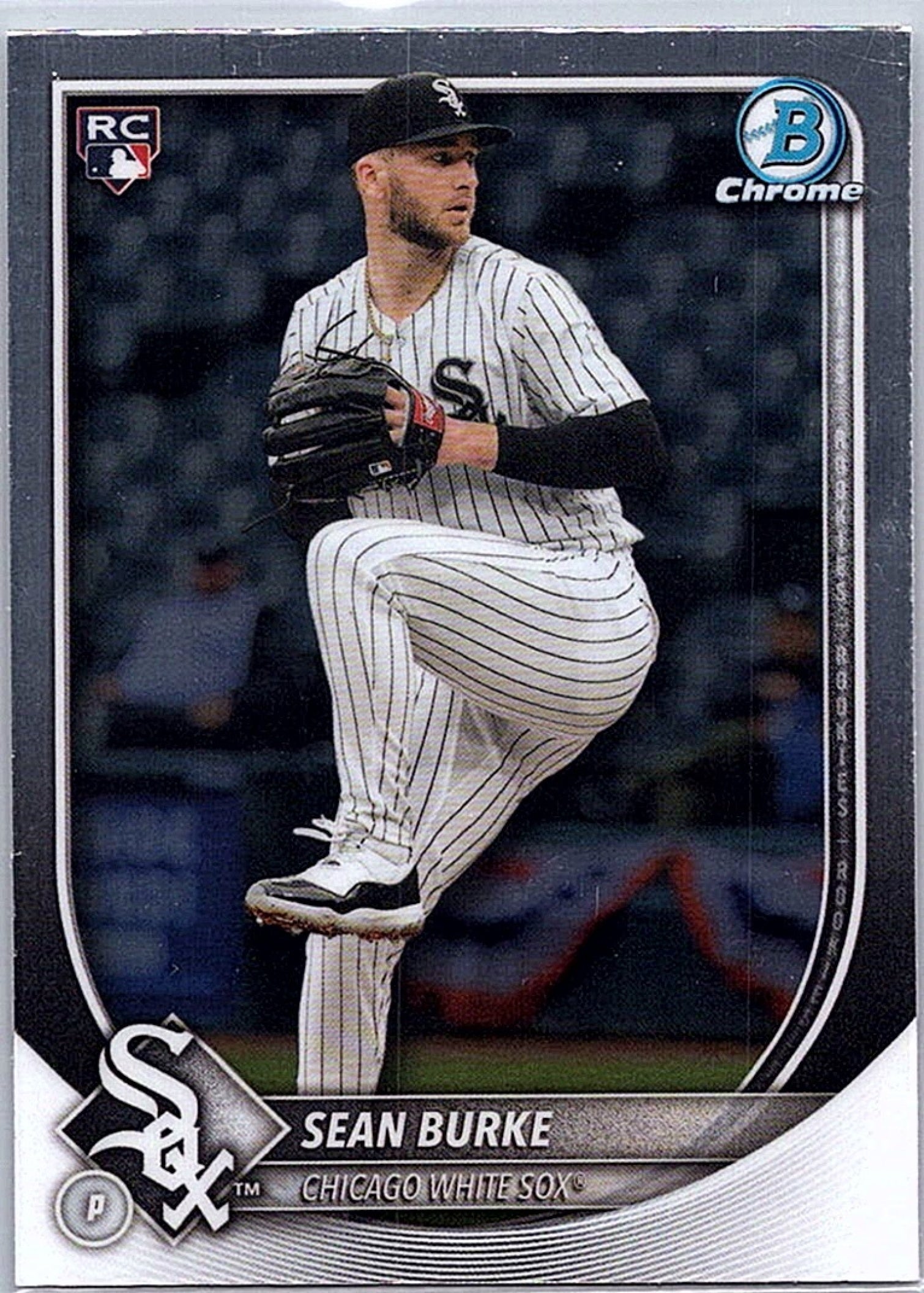 2025 Bowman Chrome SEAN BURKE #73 RC White Sox