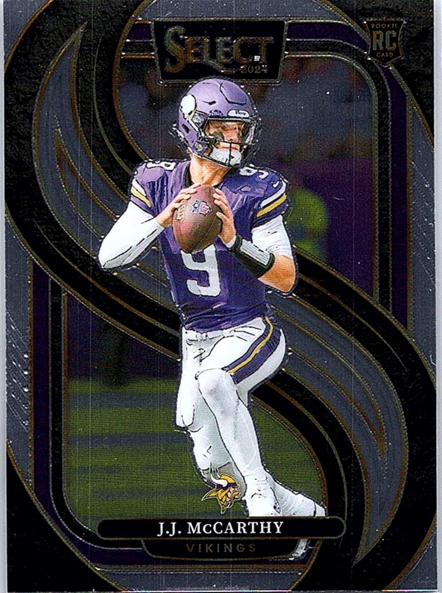 2024 Panini Select J.J. MCCARTHY #134 Premier RC Vikings