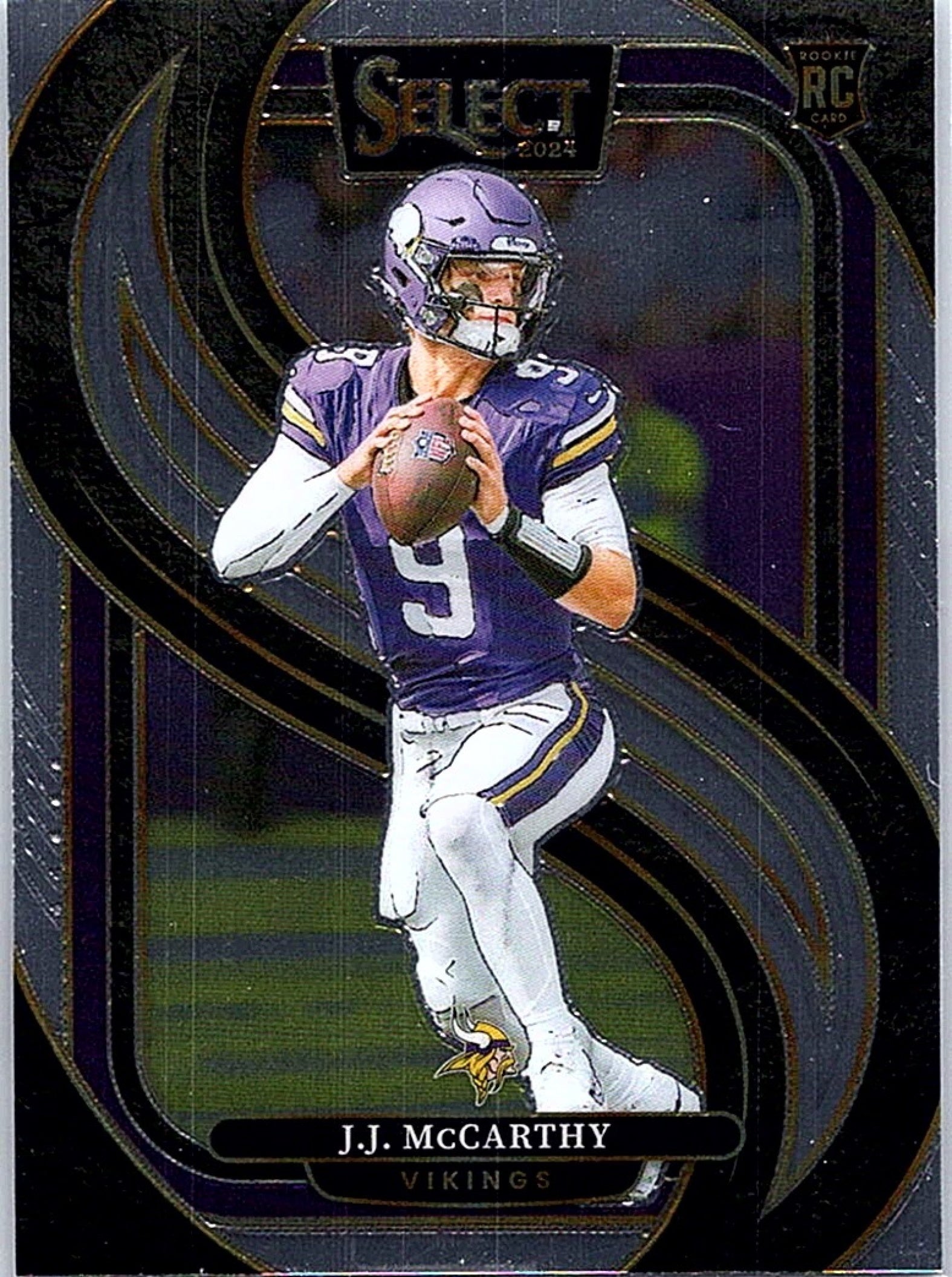 2024 Panini Select J.J. MCCARTHY #134 Premier RC Vikings
