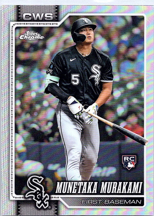 2026 Topps Chrome Baseball MUNETAKA MURAKAMI #274 Refractor RC Chicago White Sox