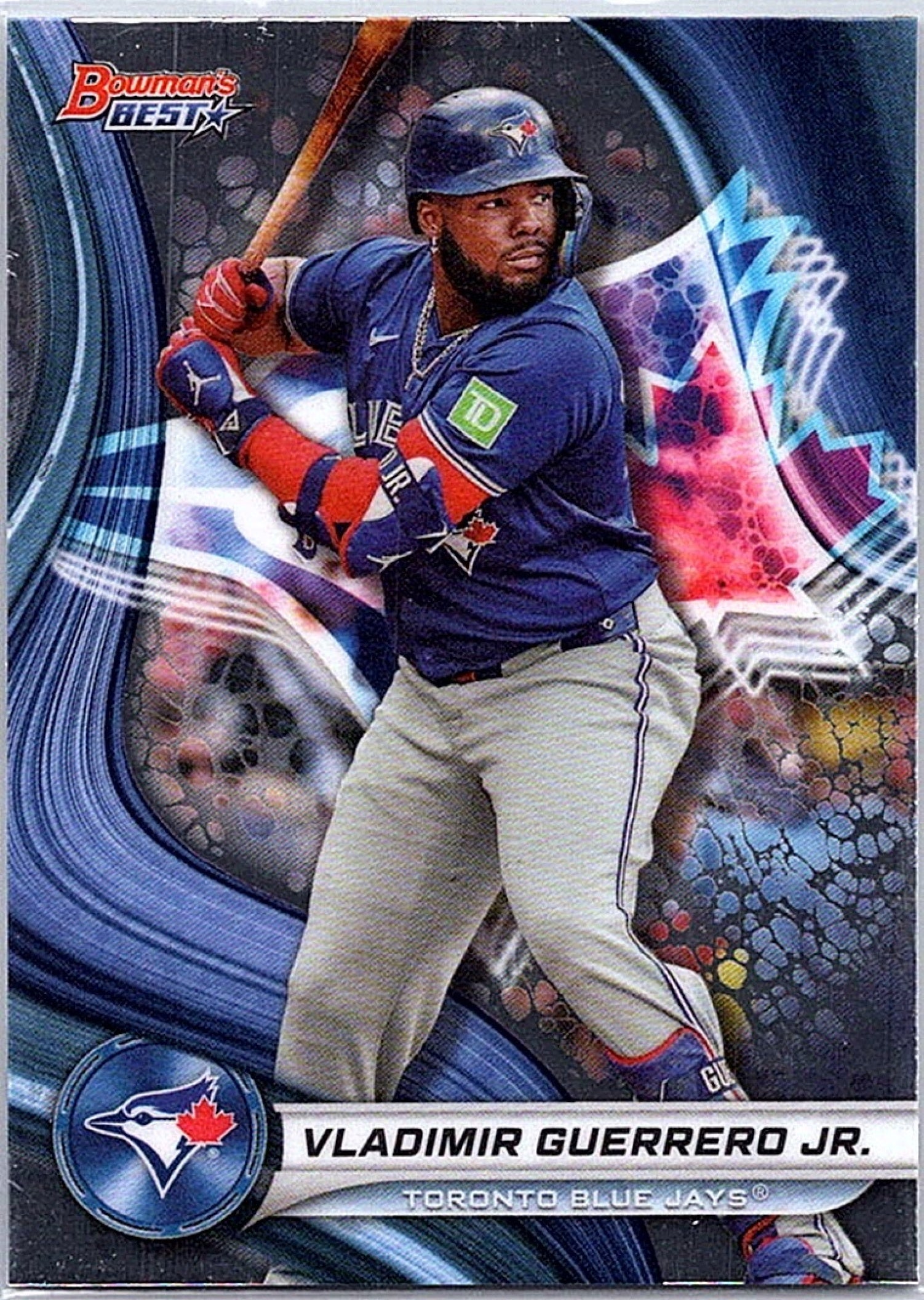 2024 Bowman's Best VLADIMIR GUERRERO JR. #69 Refractor Blue Jays Baseball