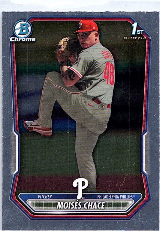 2026 Bowman MOISES CHACE #BCP-36 1st Prospect Phillies Baseball RC Card
