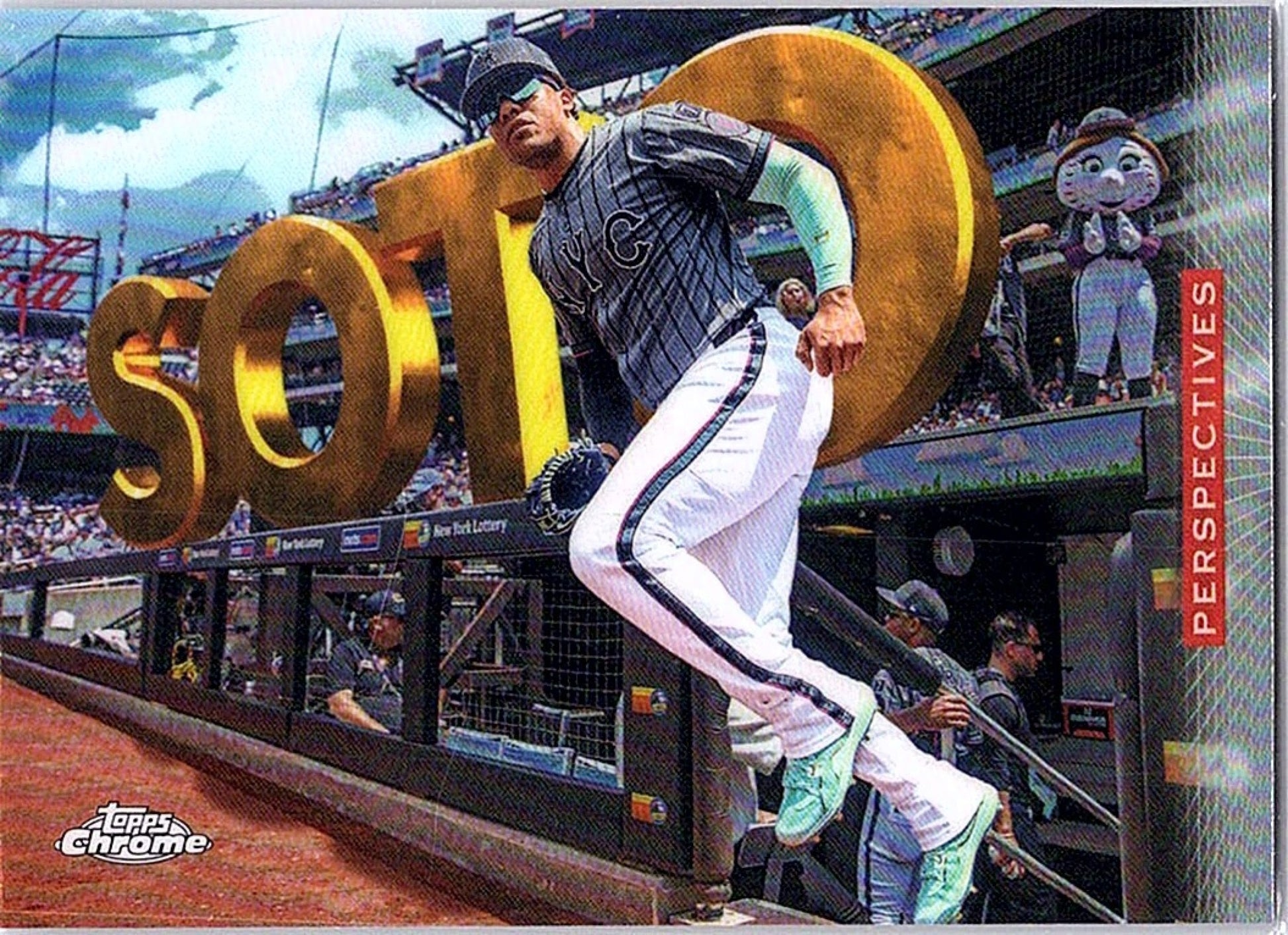 JUAN SOTO 2026 Topps Chrome #P-7 New York Mets Baseball Trading Card
