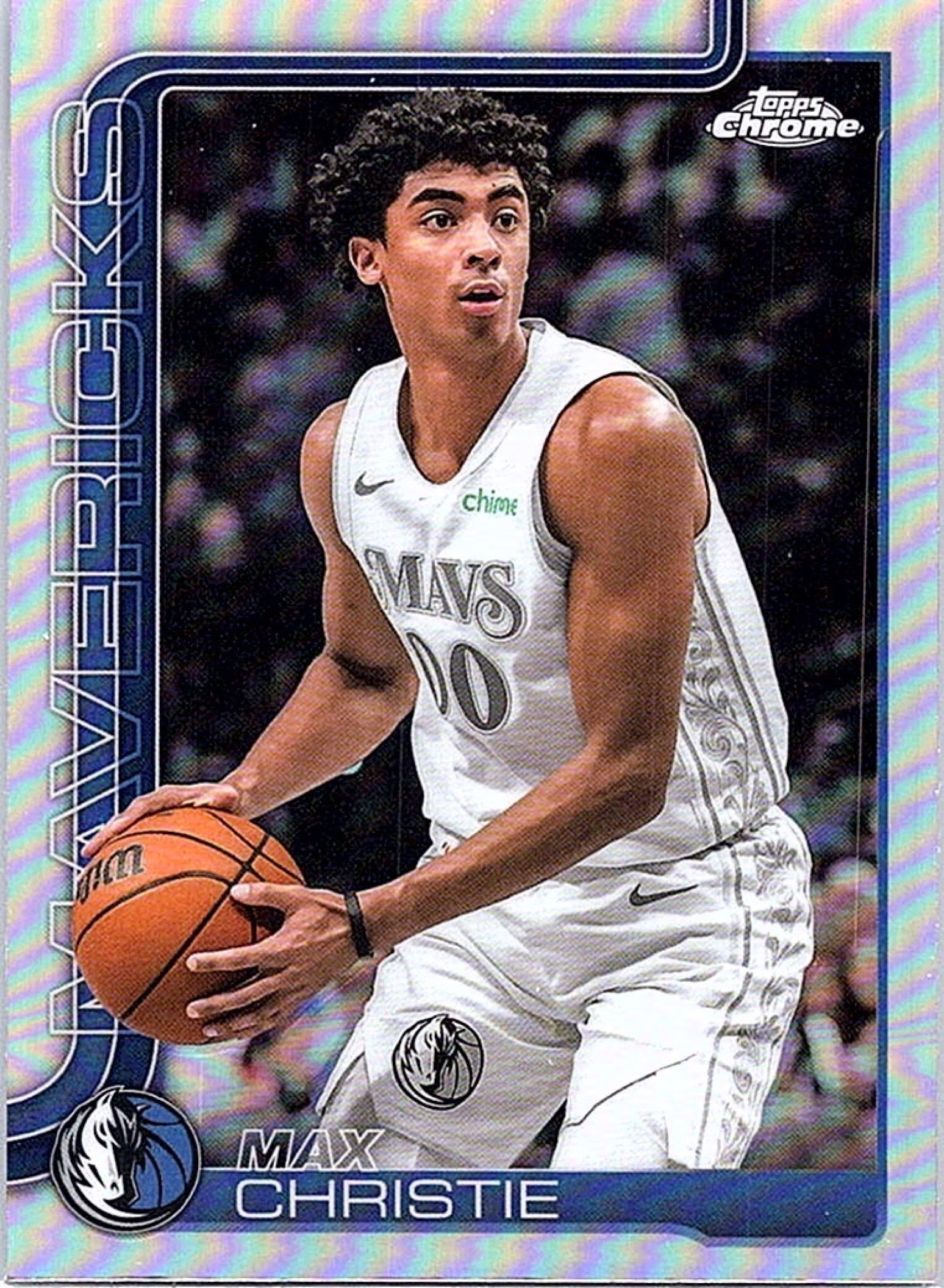 2025-26 Topps Chrome MAX CHRISTIE #33 Refractor Mavericks