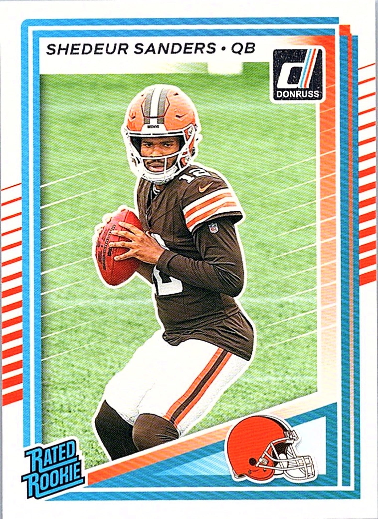 2025 Panini Donruss SHEDEUR SANDERS #306 Rated Rookie RC Browns