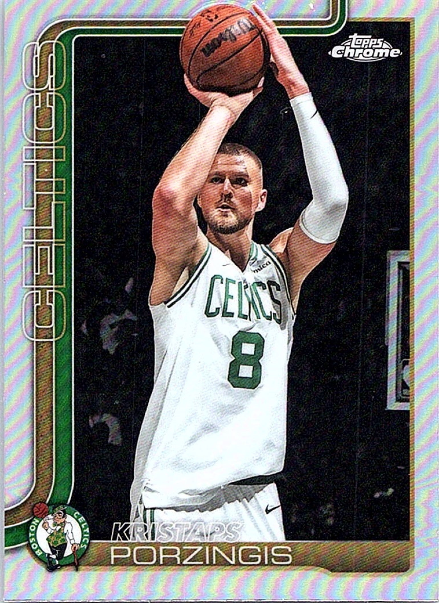 2025-26 Topps Chrome KRISTAPS PORZINGIS #41 Refractor Celtics