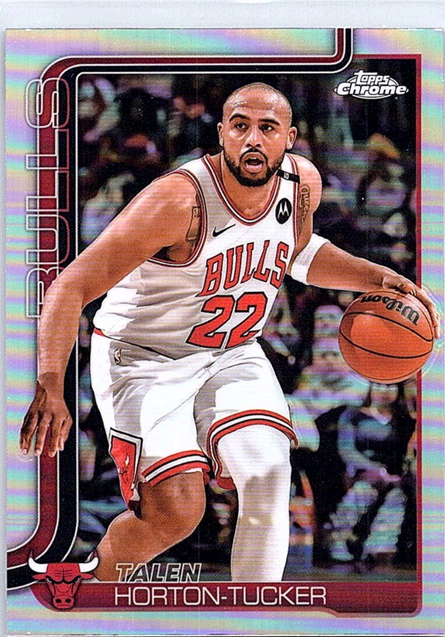 2025-26 Topps Chrome TALEN HORTON-TUCKER #10 Refractor Bulls