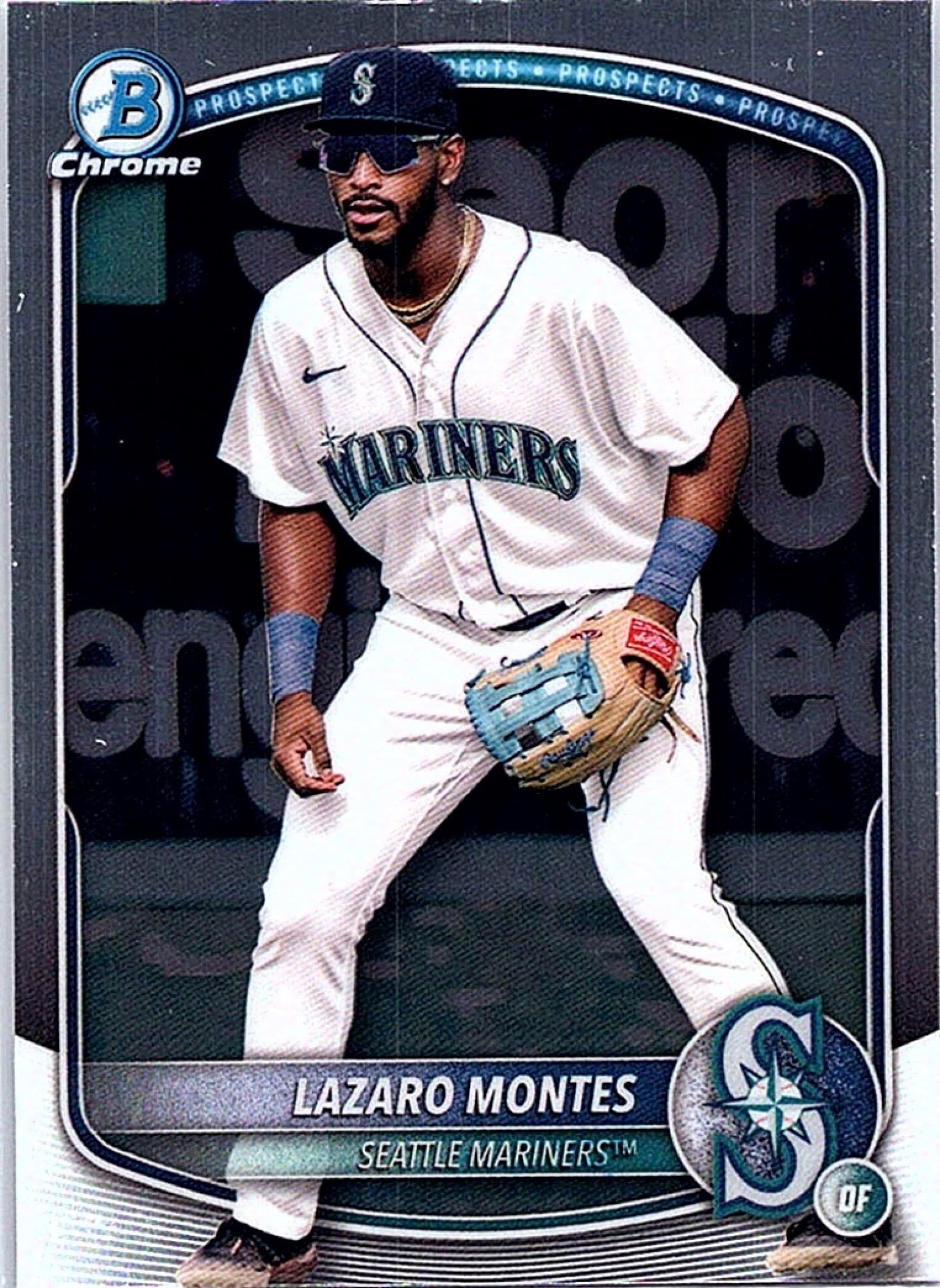 2025 Bowman LAZARO MONTES #BCP-23 Mariners