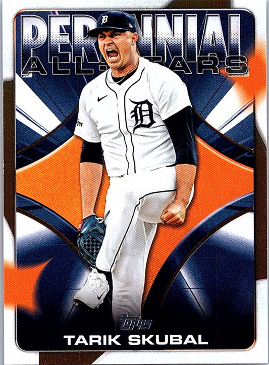 2026 Topps Series 1 TARIK SKUBAL #PAS-21 Tigers