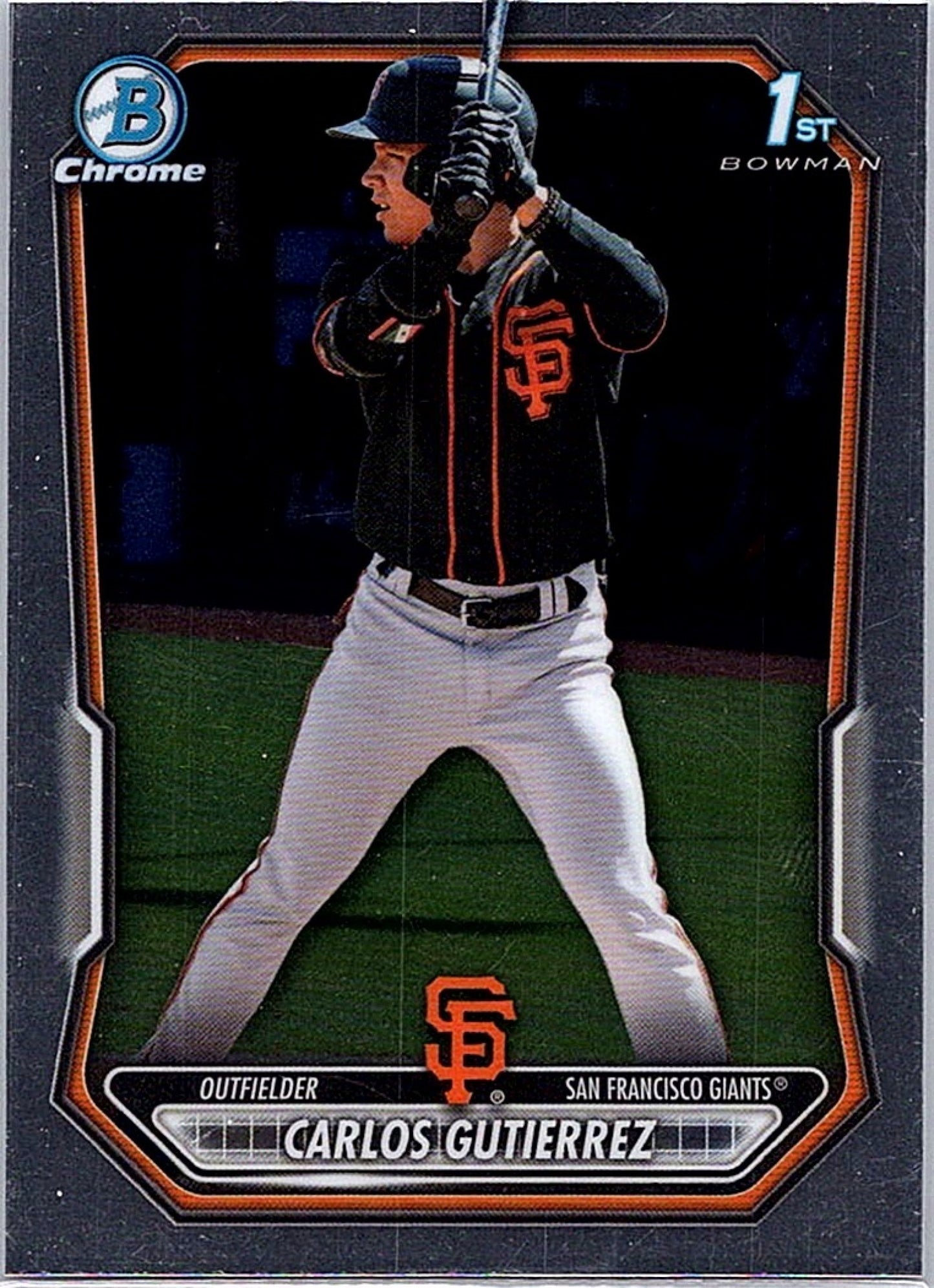 2026 Bowman CARLOS GUTIERREZ #BCP-14 1st Prospect Giants Baseball RC Card