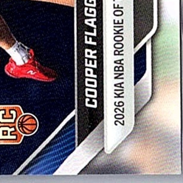 2025-26 Topps Now COOPER FLAGG #ROTY Awards Mavericks