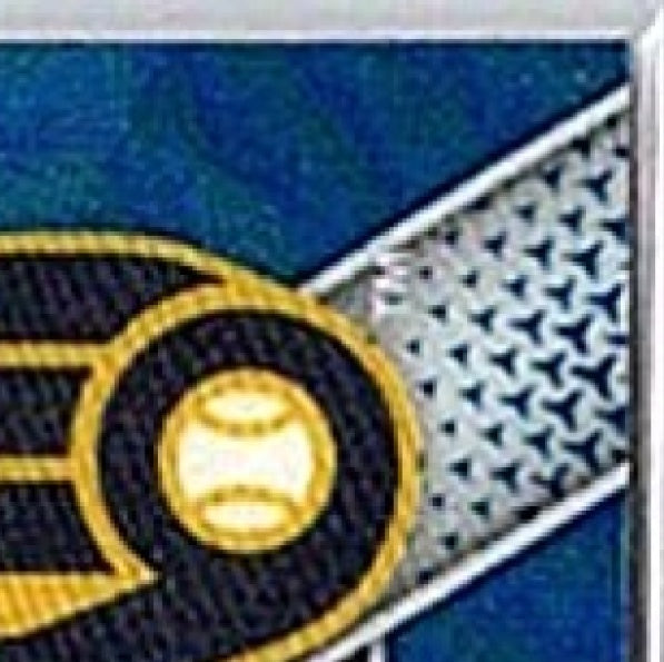 2025 Bowman's Best JESUS MADE #TP-17 Blue Refractor /150 Brewers
