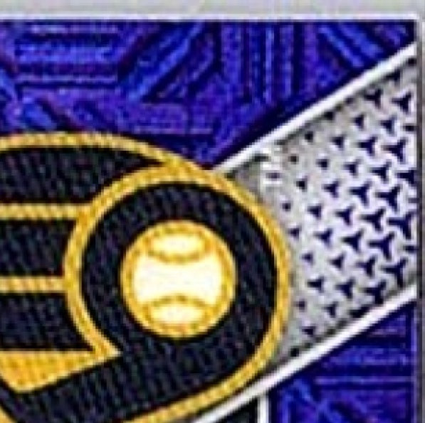 2025 Bowman's Best JESUS MADE #TP-17 Purple Mojo Refractor /250 Brewers