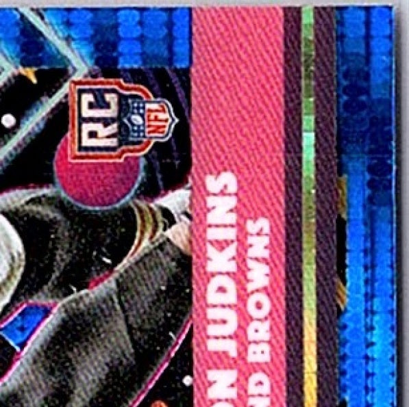 2025 Topps Cosmic Chrome QUINSHON JUDKINS #124 Blue Moon Refractor /99 RC Browns