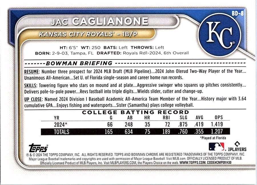 2026 Topps Chrome Baseball KEVIN MCGONIGLE #16 Detroit Tigers