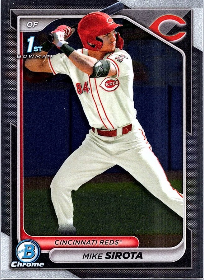 2024 Bowman Draft Chrome Baseball MIKE SIROTA #BDC-32 Cincinnati Reds