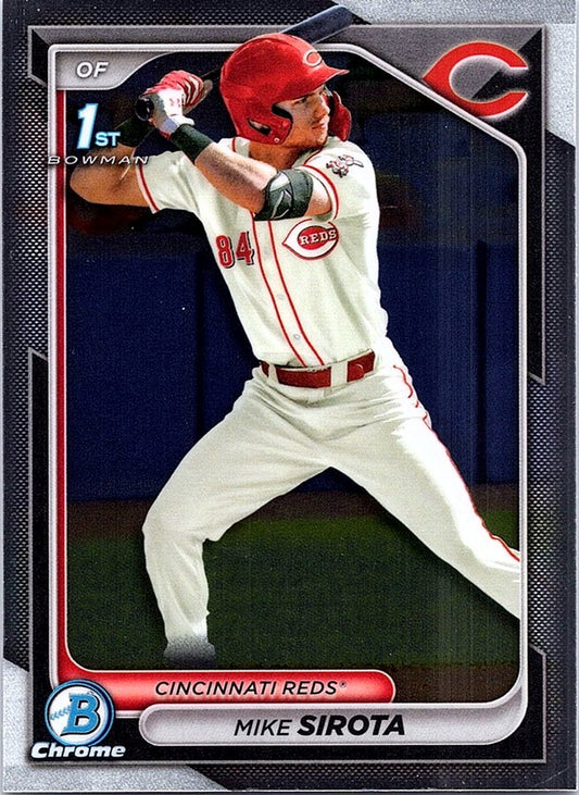2024 Bowman Draft Chrome Baseball MIKE SIROTA #BDC-32 Cincinnati Reds