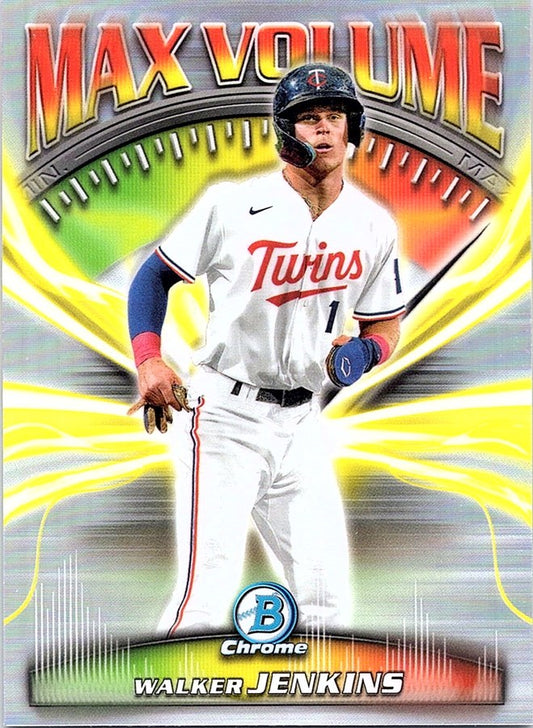 2025 Bowman Chrome Baseball WALKER JENKINS #MV-4 Minnesota Twins