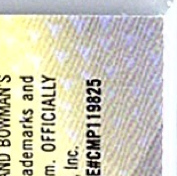 2025 Bowman's Best JESUS MADE #TP-17 Purple Mojo Refractor /250 Brewers