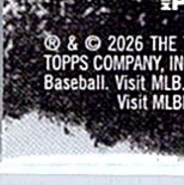 2026 Topps Series 1 KYLE TEEL #SMLB-28 RC White Sox