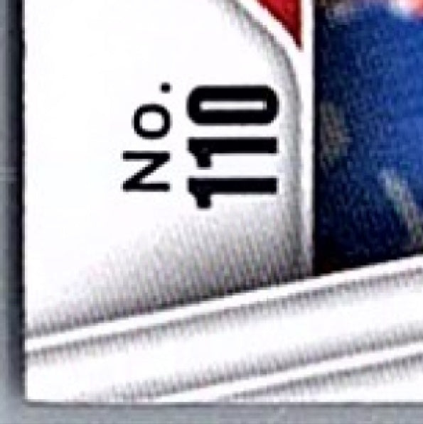 2025 Panini Prizm Draft Picks BRASHARD SMITH #110 Gold Ice RC Mustangs